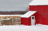 Red Barn In Snow_04672